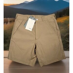 NWT-Icebreaker Hike Shorts Men  Size 30 Sand Merino Wool Hiking Breathable